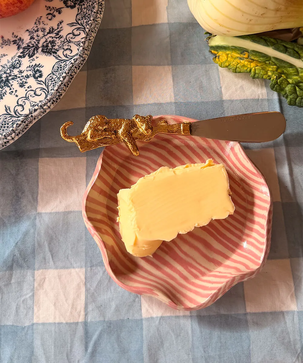 Doing Goods Jenna Leopard Buttermesser handgemacht