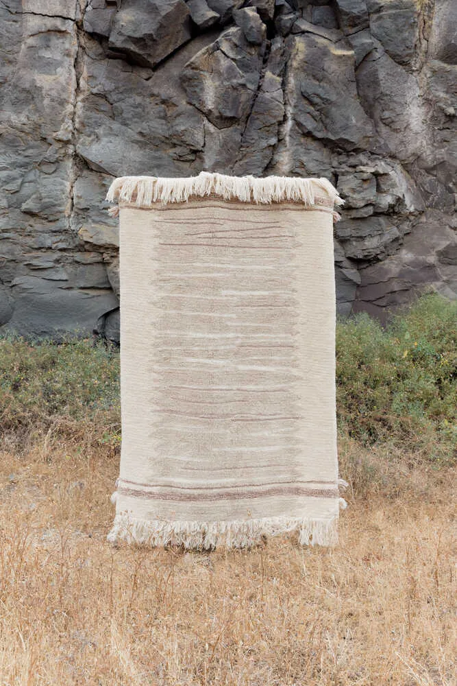 Lorena Canals Woolable Sumak Seashell Teppich 200x300 Wolle