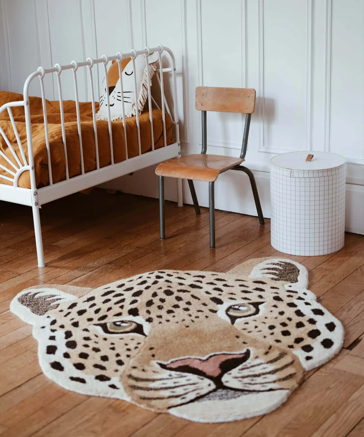 Doing Goods Tapis Amis Himani Leopard Large Teppich Wolle