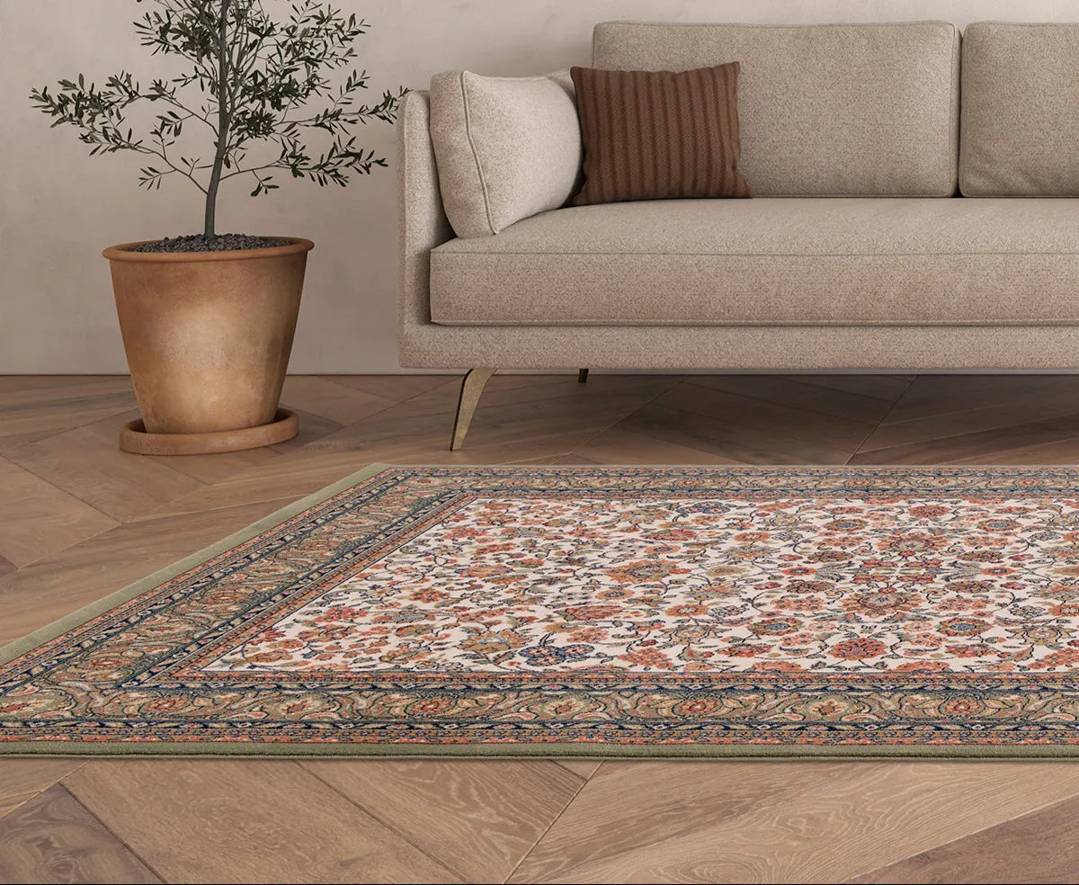 HC Interior Rugs Maya 8746-644 Teppich Grün Wilton