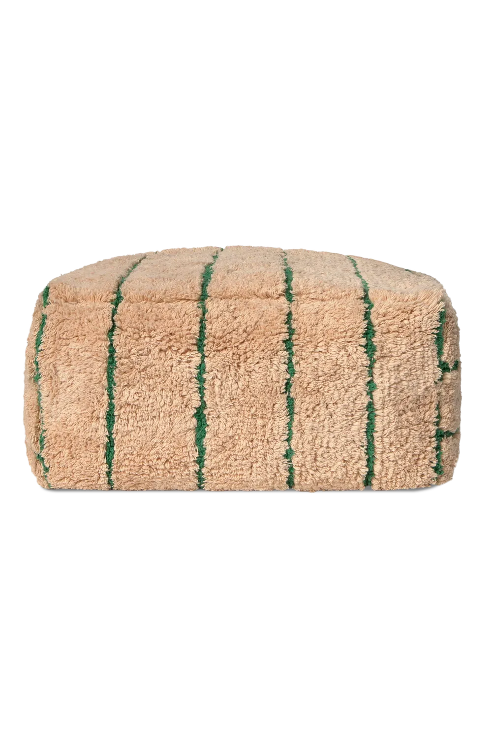 Lorena Canals Lines Rose Pouf 45x45x22 cm gestreift