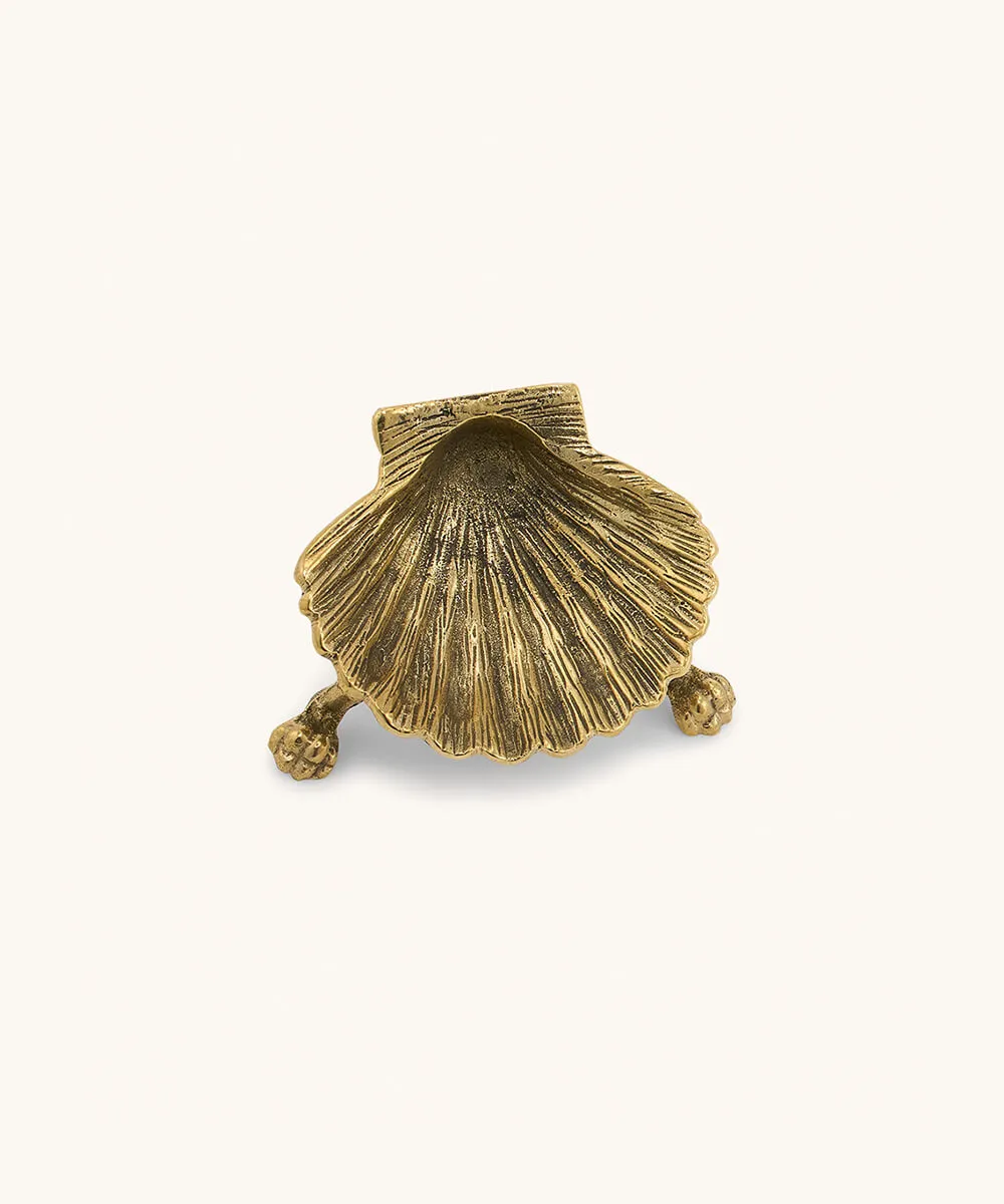 Doing Goods Scarlett Coquillage Schmuckschale Klein Messing