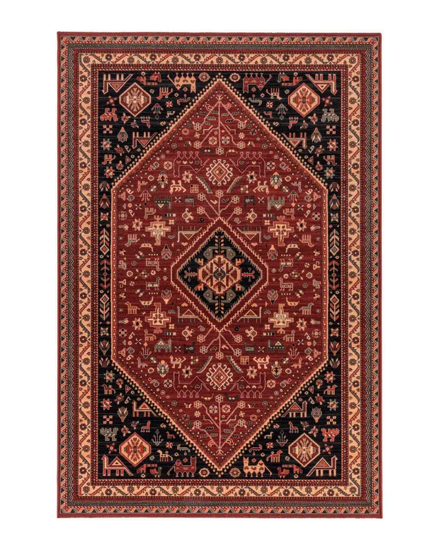 HC Interior Rugs Napoleon 43064-300 Teppich Red Orientteppich