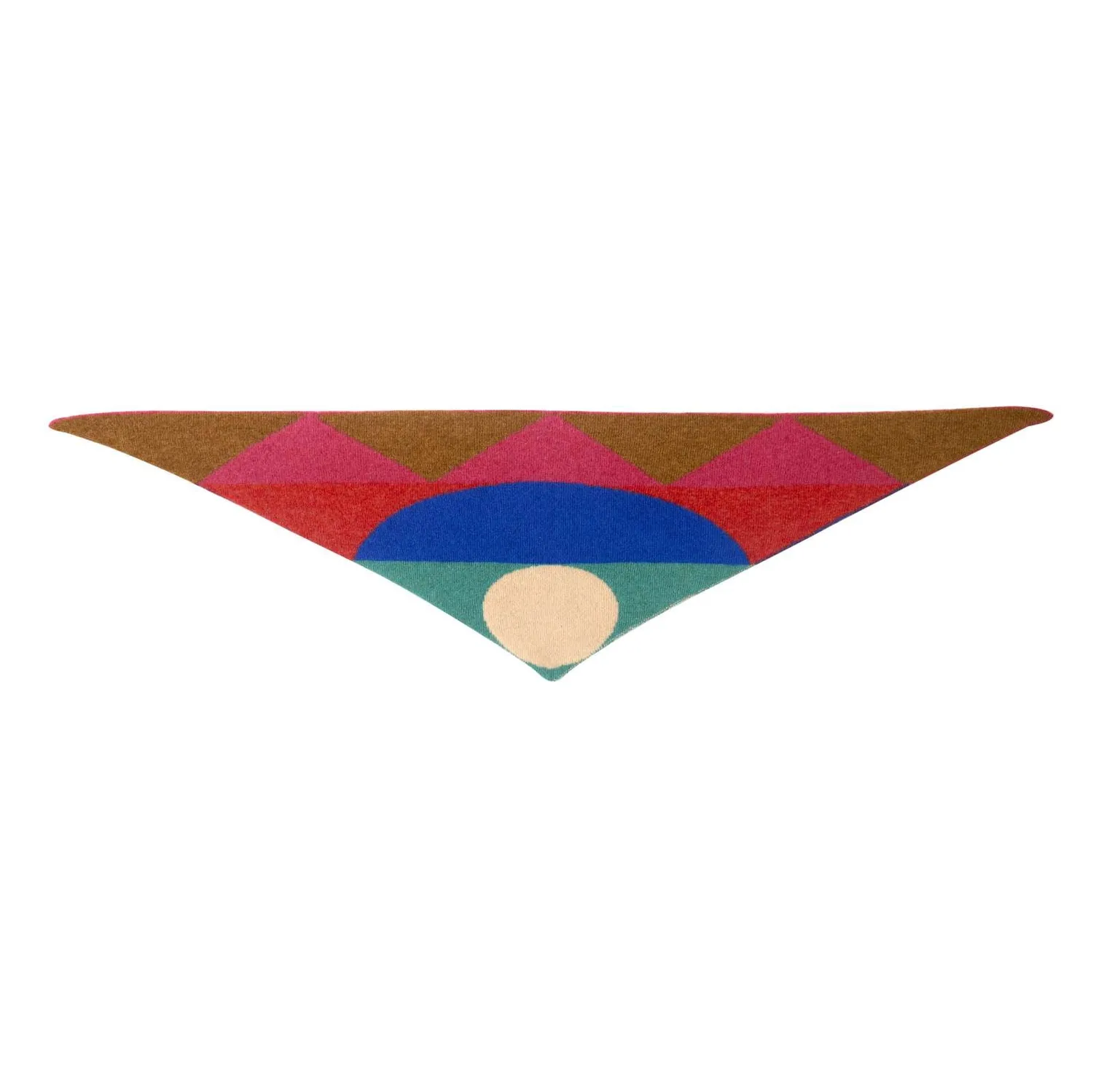 Donna Wilson Totem Halstuch Lambswool 100x27 bunt