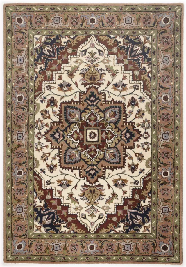 THEKO Royal Heriz Teppich Rot 70x270 Schurwolle