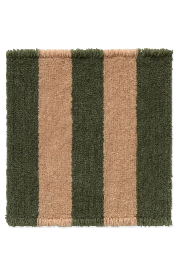 Lorena Canals Cabana Lines Duck Green Muster Wolle