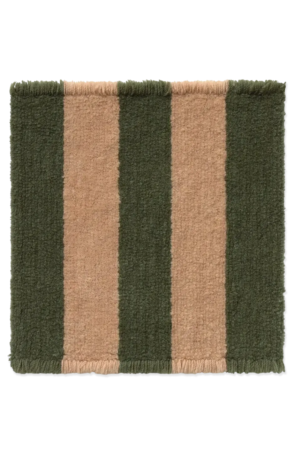 Lorena Canals Cabana Lines Duck Green Muster Wolle
