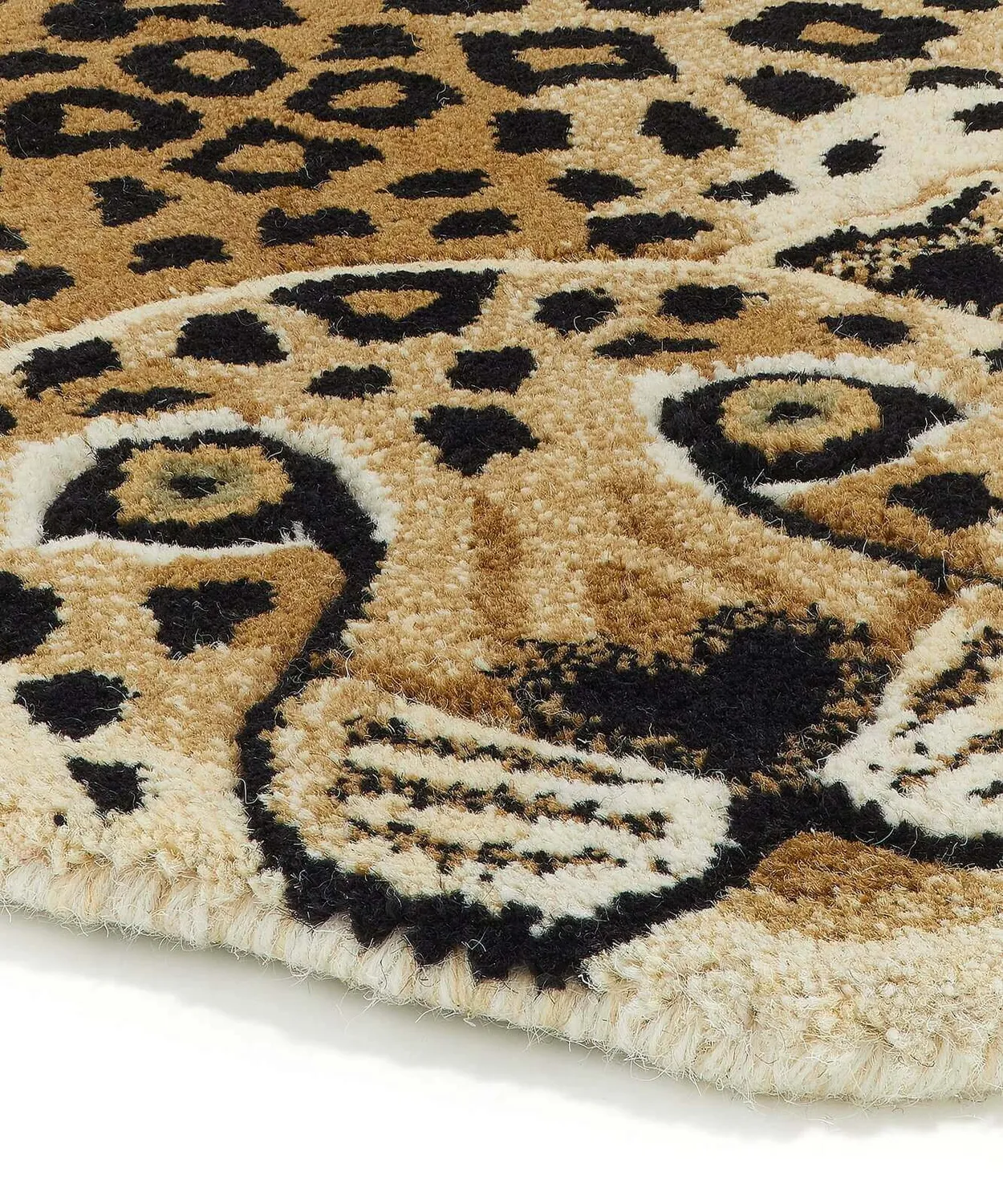Doing Goods Loony Leopard Teppich Large Wolle