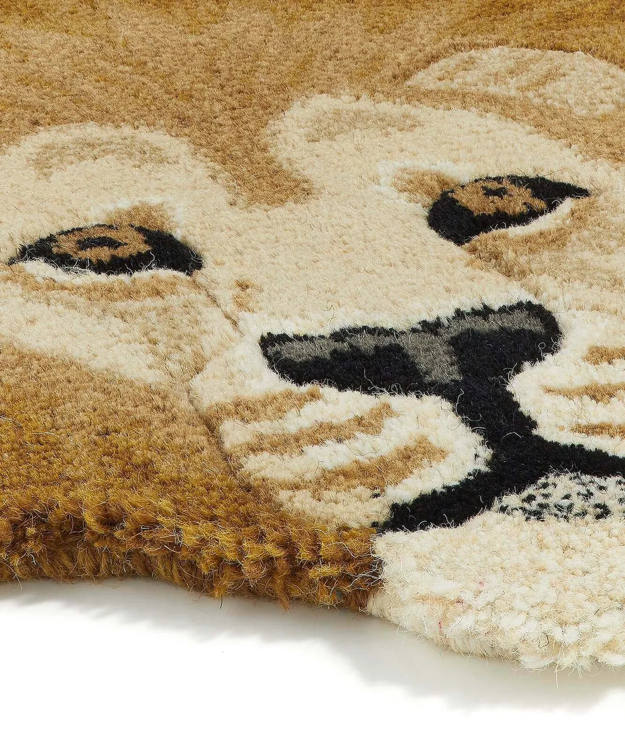 Doing Goods Moody Lion Large Teppich Wolle Handgetuftet