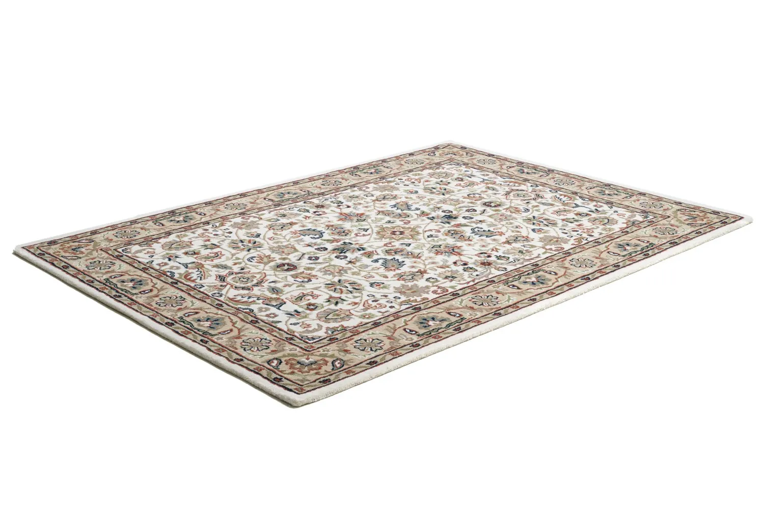 THEKO Royal Orient Teppich 40x60 cm Beige Schurwolle