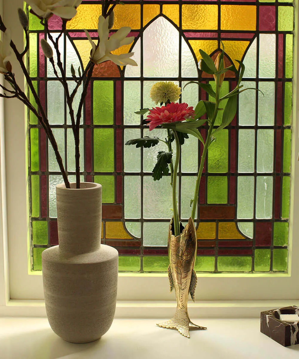 Doing Goods Miracle Fisch Vase Blumenvase handgemacht