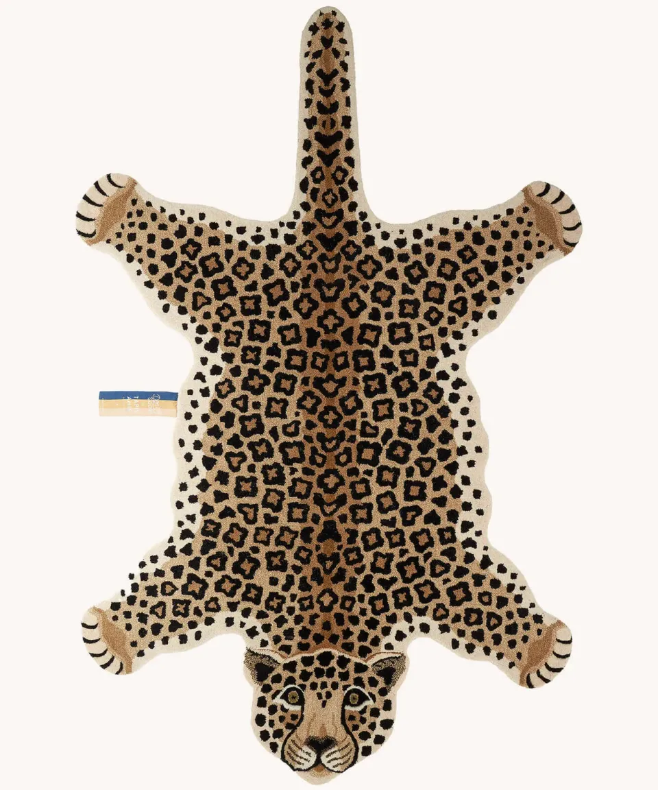 Doing Goods Loony Leopard XL Teppich Wolle