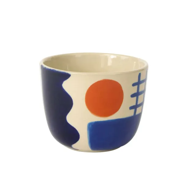 Donna Wilson Sun + Sea Cup Tasse Steingut 9cm