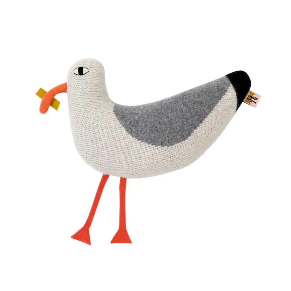 Donna Wilson Salty Seagull Kuscheltier Lammwolle 35cm