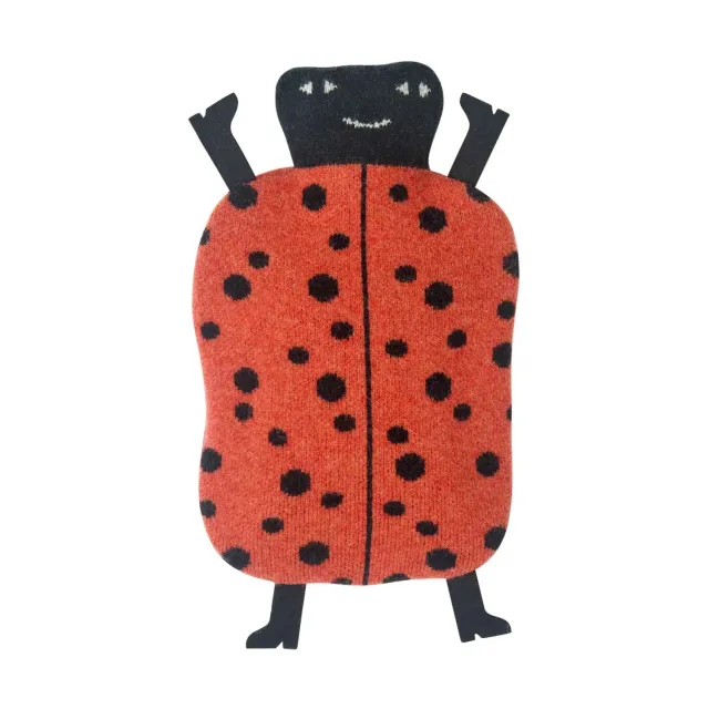 Donna Wilson Ladybird Wärmflasche Lammwolle 36cm
