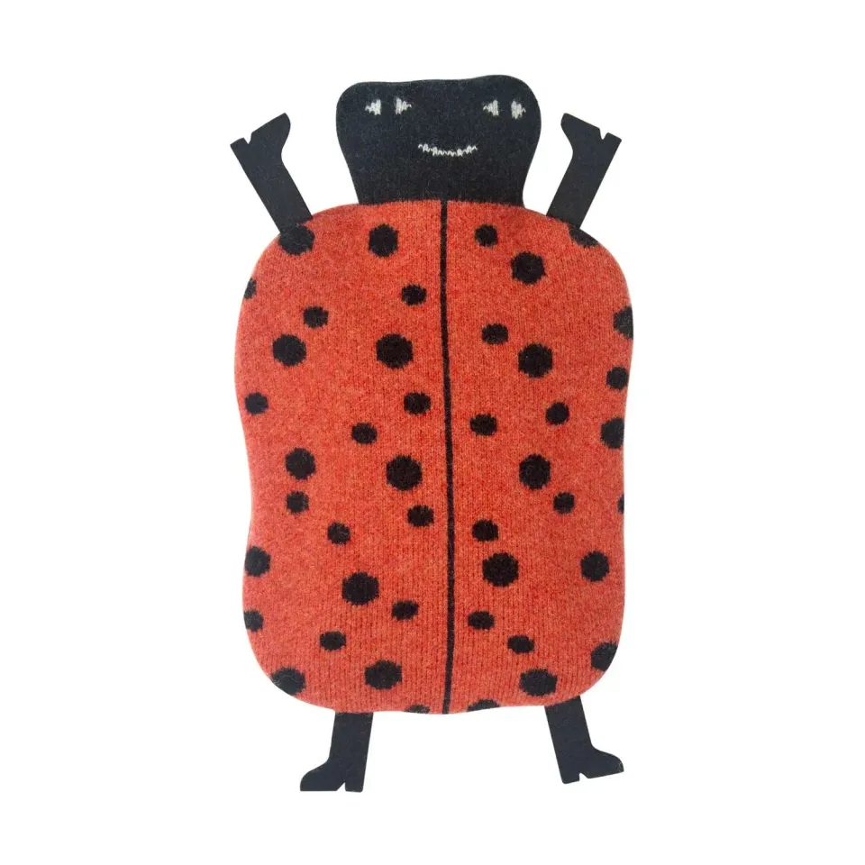 Donna Wilson Ladybird Wärmflasche Lammwolle 36cm
