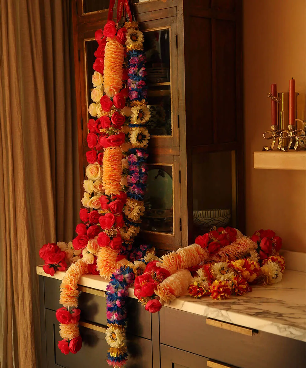 Doing Goods Dalia Delight Blumengirlande Gelb 203 cm