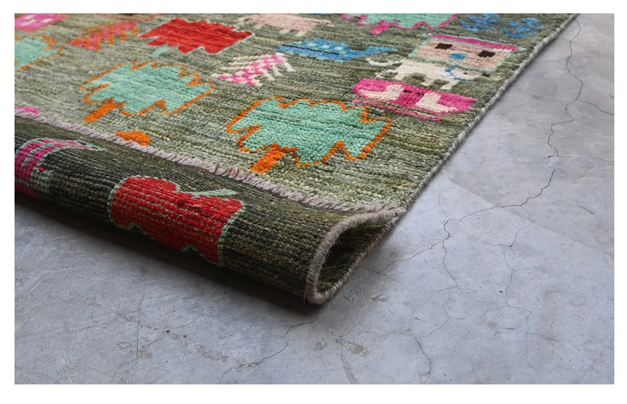 Amini Taimany 8296182 Teppich 145x80 Handgeknüpft