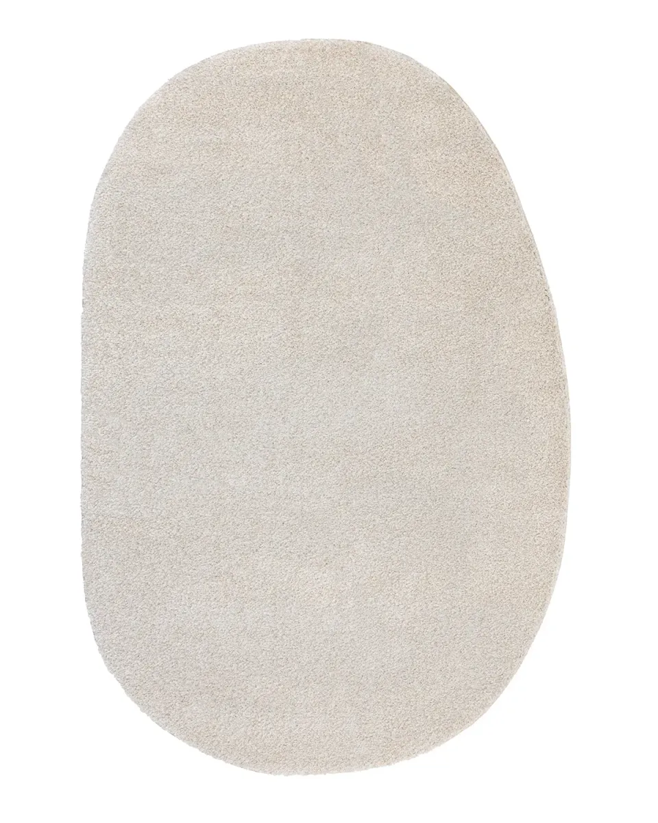 HC Interior Iceland 3701-100 Teppich Ivory Oval Wolle
