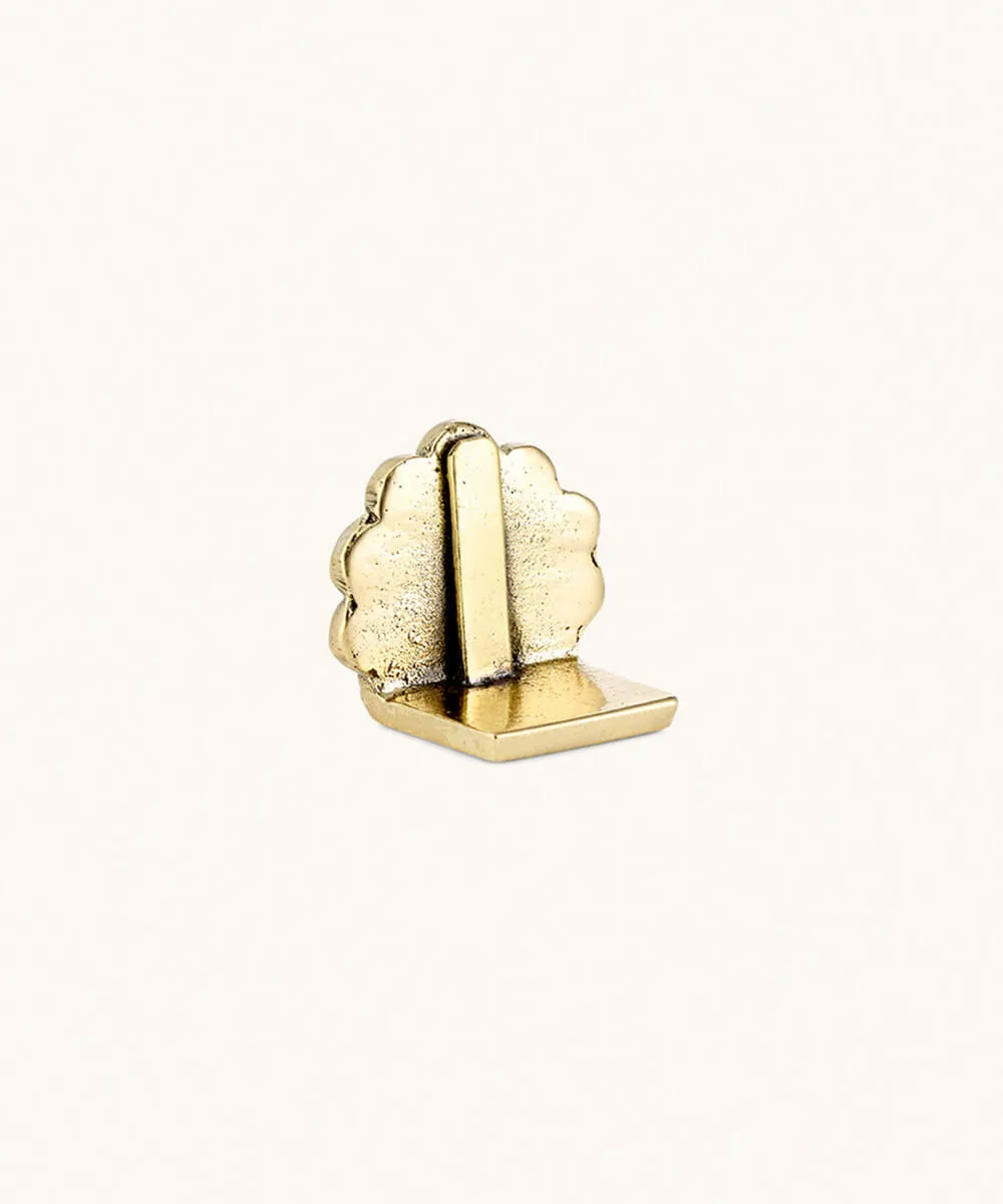 Doing Goods Rosie Roset Memo Halter Blume Gold 3 cm