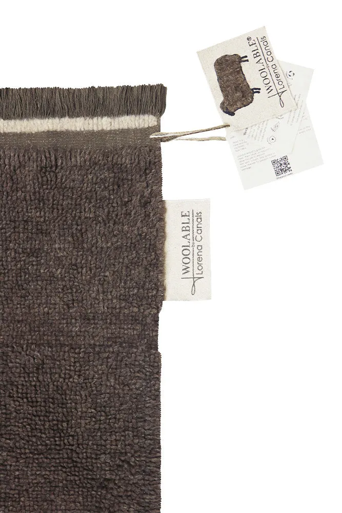 Lorena Canals Steppe Sheep Brown Wollläufer 80x230