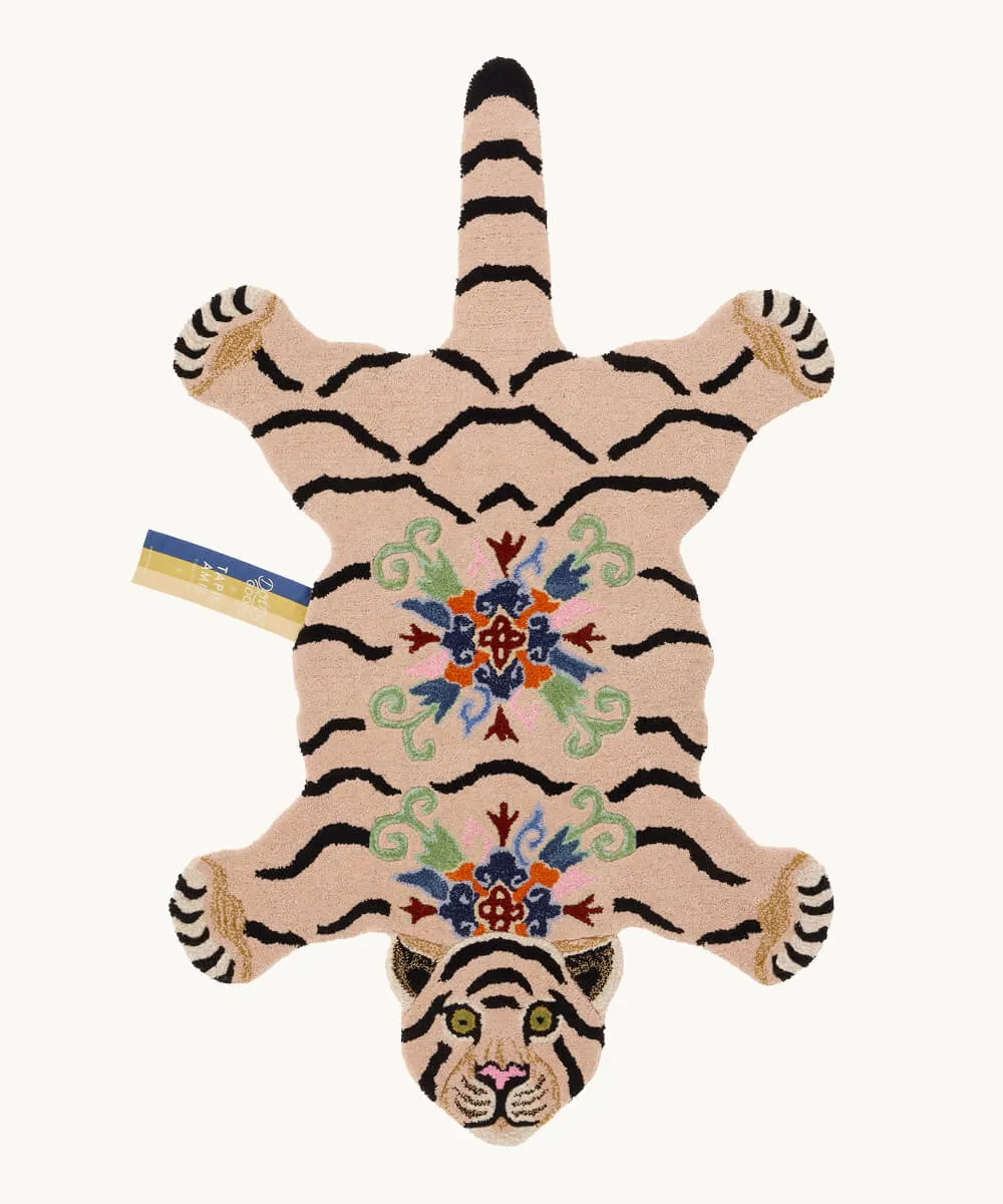 Doing Goods Mahee Majestic Tiger-Teppich Large Wolle