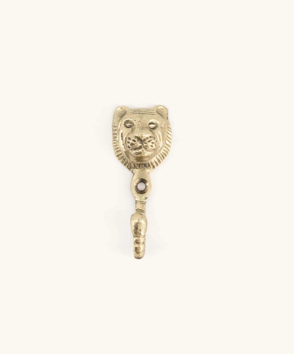 Doing Goods Sunshine Tiger Wandhaken Messing Tiger