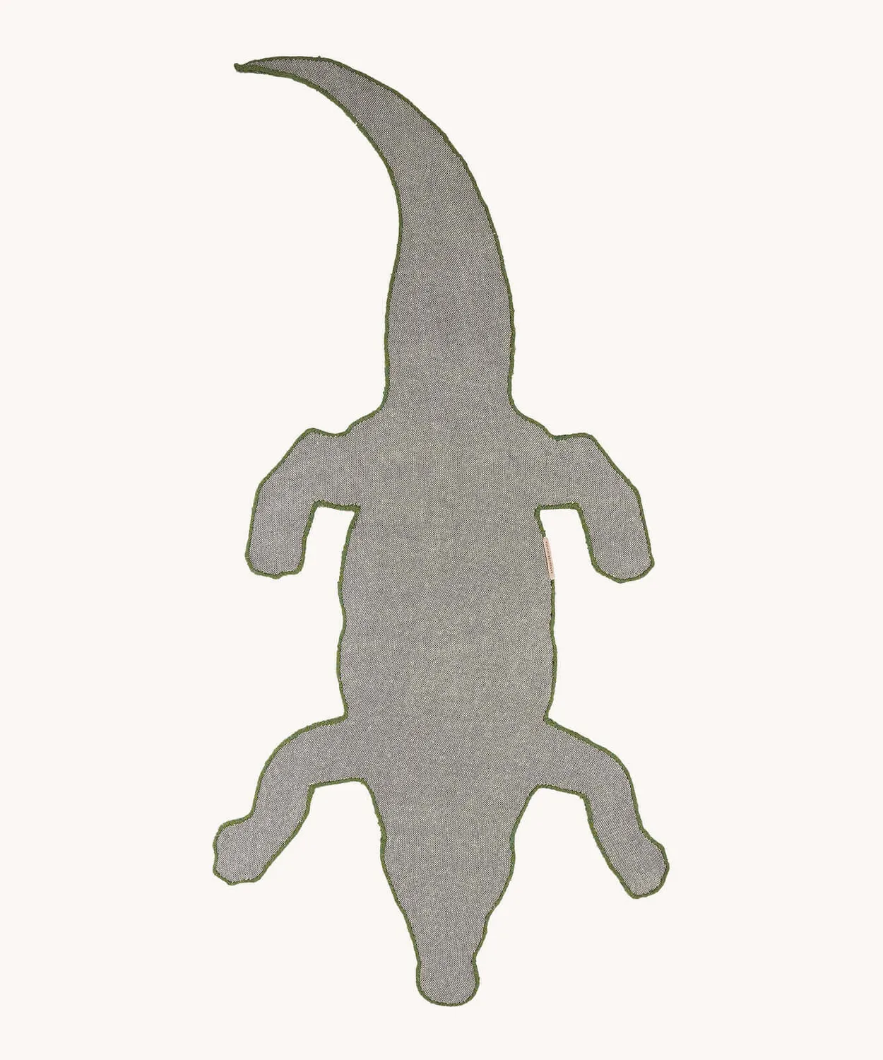 Doing Goods Coolio Crocodile Large Teppich Krokodil Wolle
