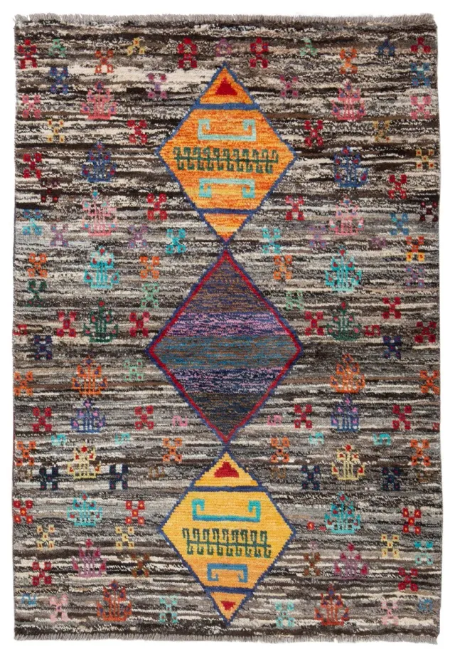 Amini Taimany 8224611 Teppich 136x94cm handgekünüpft