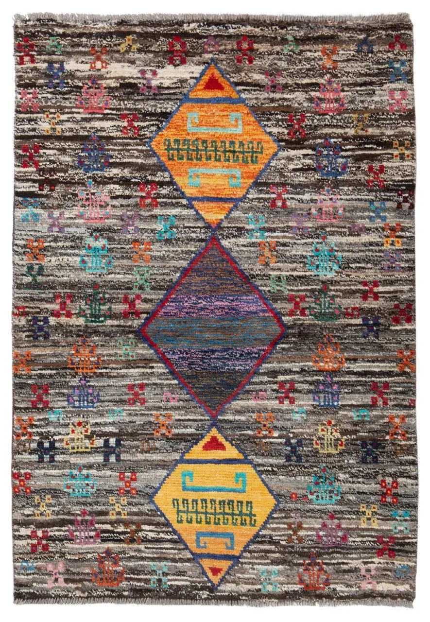 Amini Taimany 8224611 Teppich 136x94cm handgekünüpft
