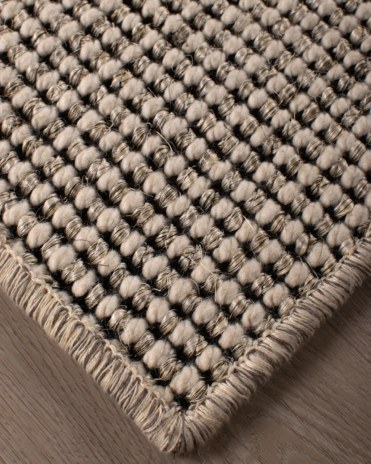 HC Interior Riva 2650-220 Teppich Marble White Sisal