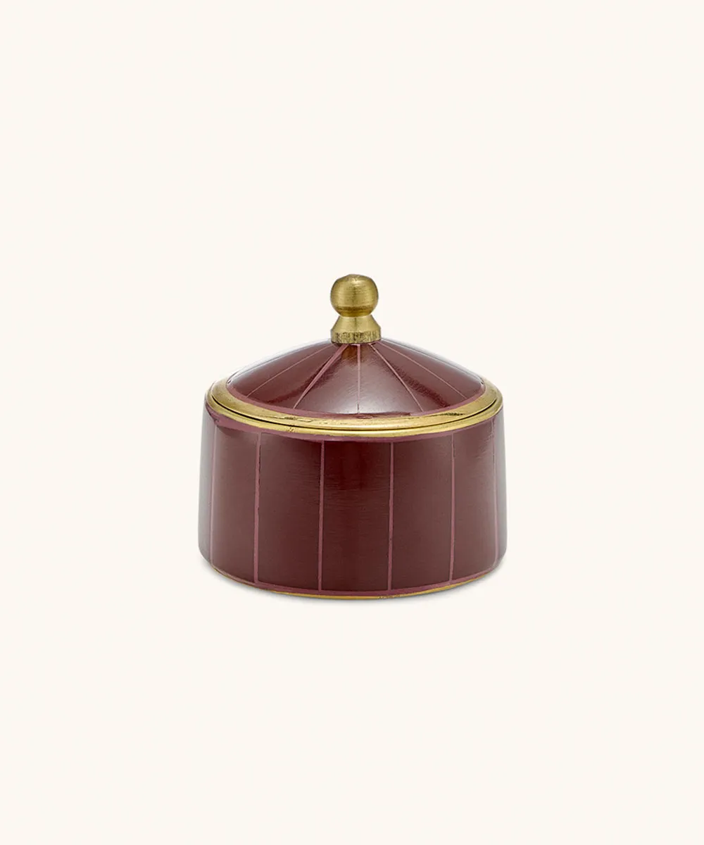 Doing Goods Bailey Petite Rouge Bordeaux Schmuckdose Bordeaux