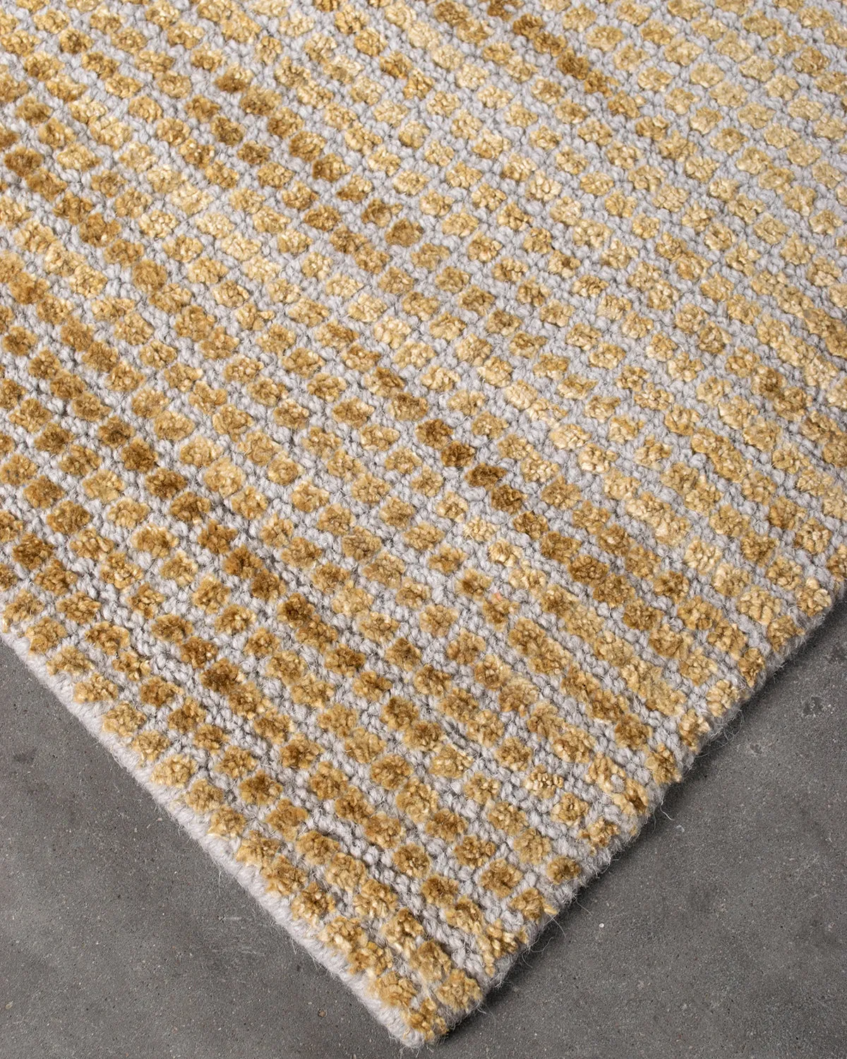 HC Interior Rugs Stockholm 1450-800 Teppich Gold Bambusmix