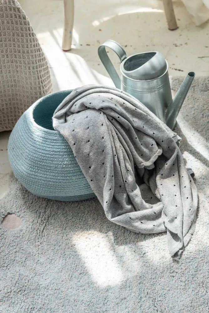 Lorena Canals Biscuit Grey Babydecke 90x120 Baumwolle