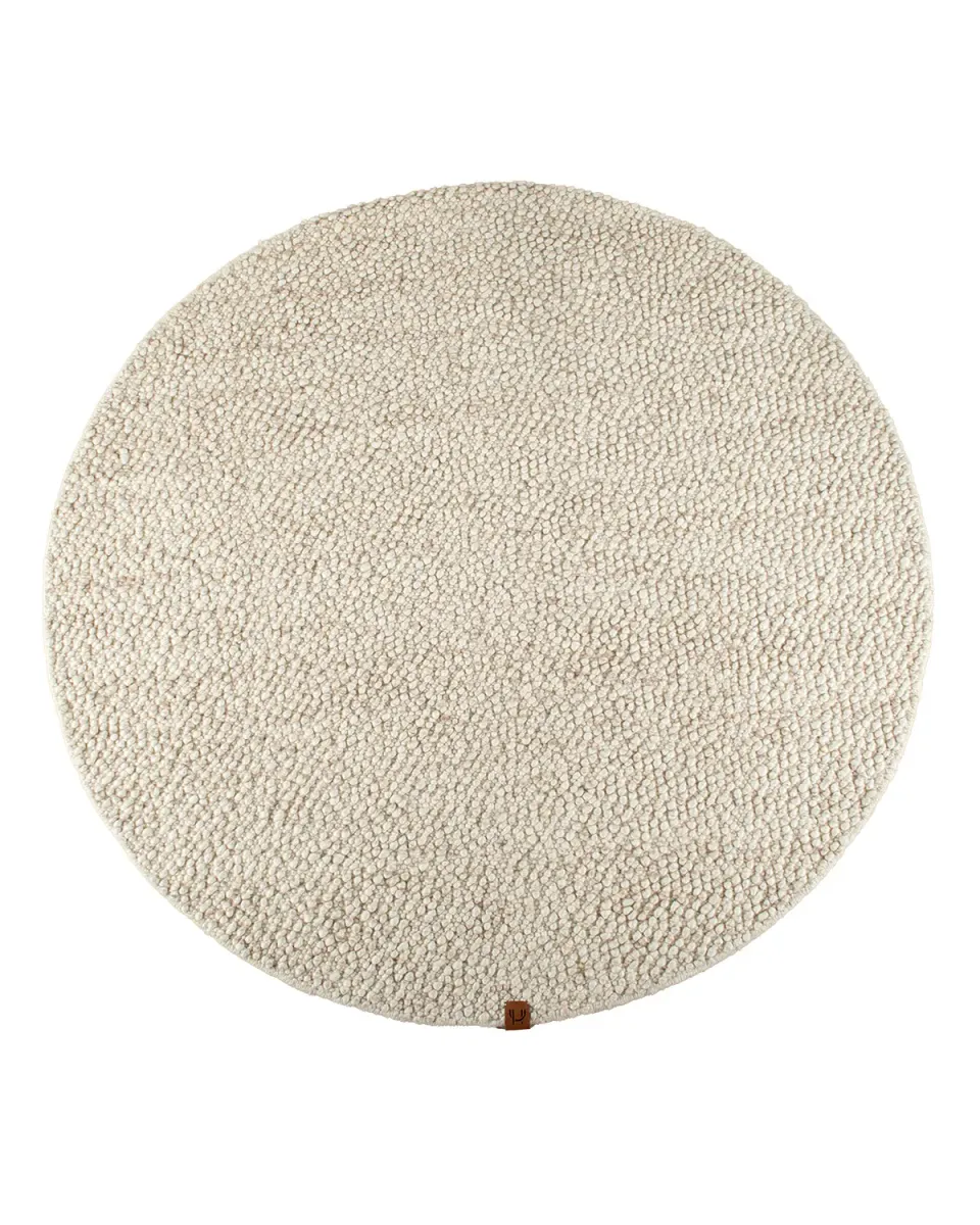 HC Interior Rugs Pebble 4550-055 Teppich Beige Wollteppich