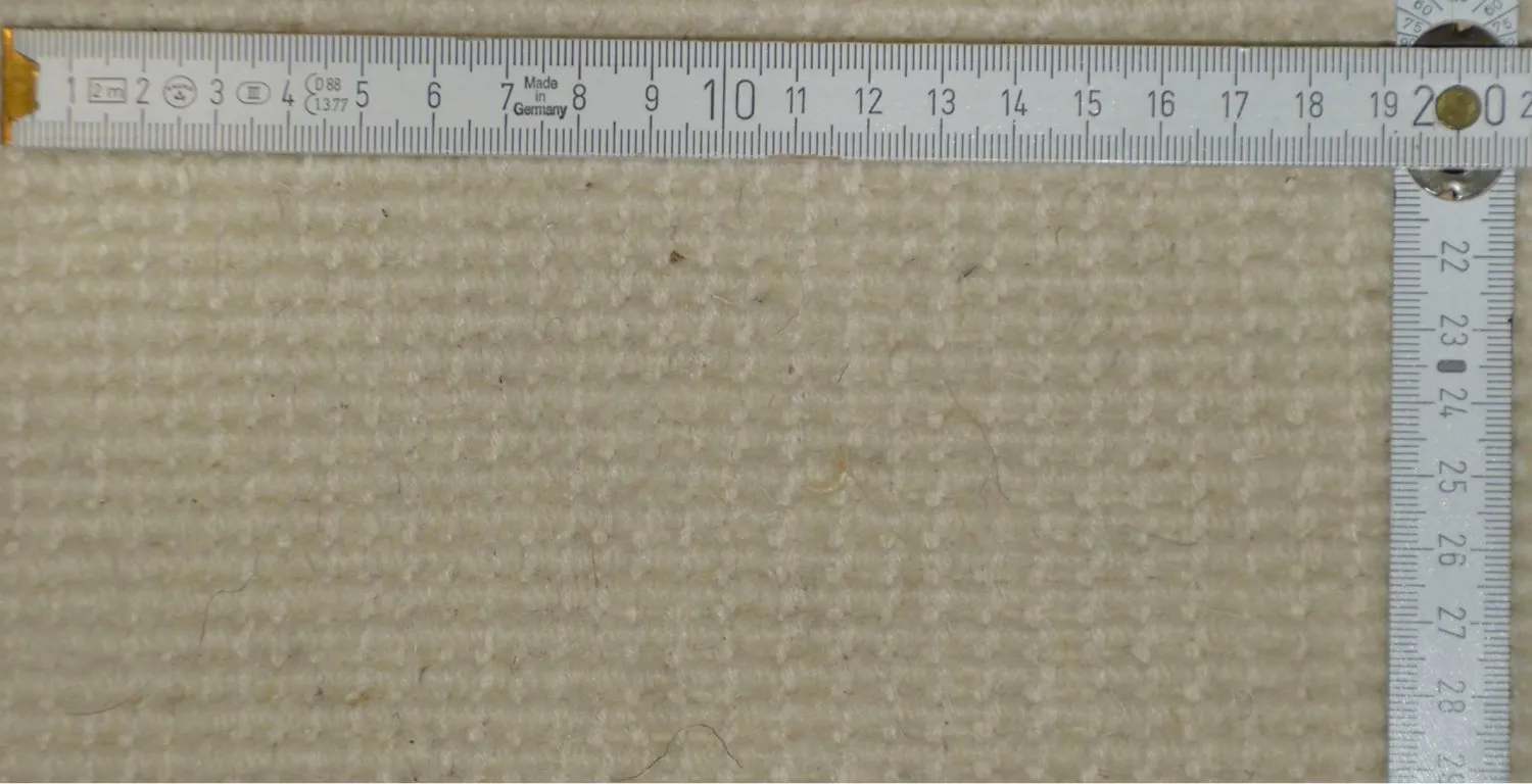 THEKO Imaba Super Teppich Weiß 70x140 Schurwolle