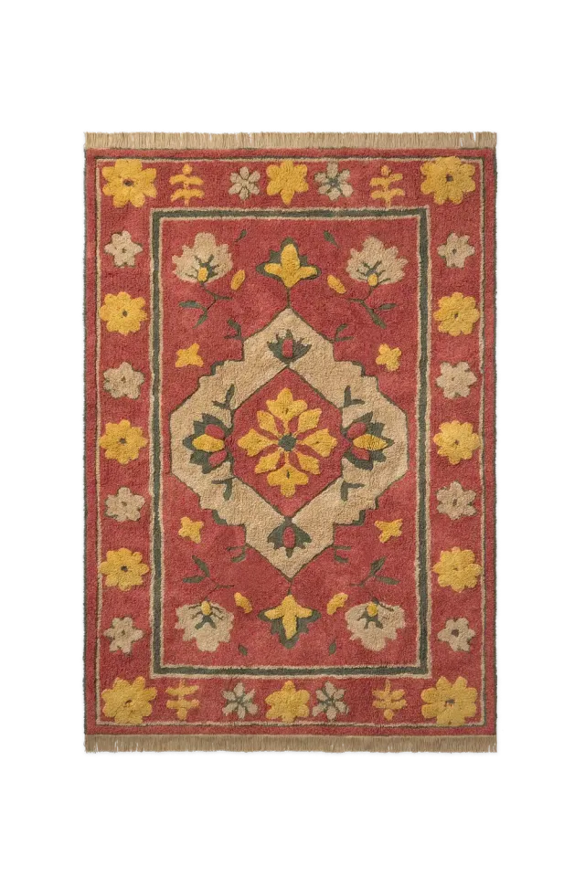 Lorena Canals Persian Red Waschteppich 120x160 vintage-rot