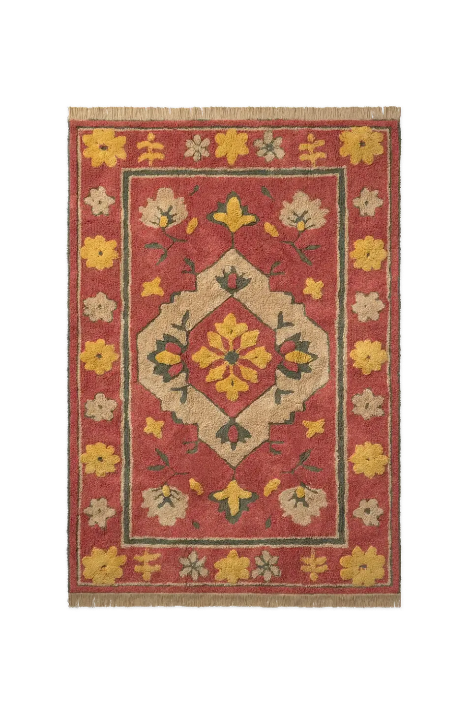 Lorena Canals Persian Red Waschteppich 120x160 vintage-rot