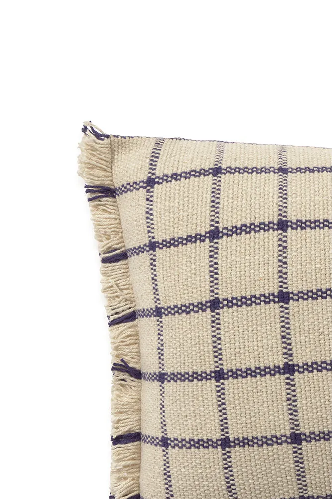 Lorena Canals Geo Block Natural Kissen 50x30 Bauhaus