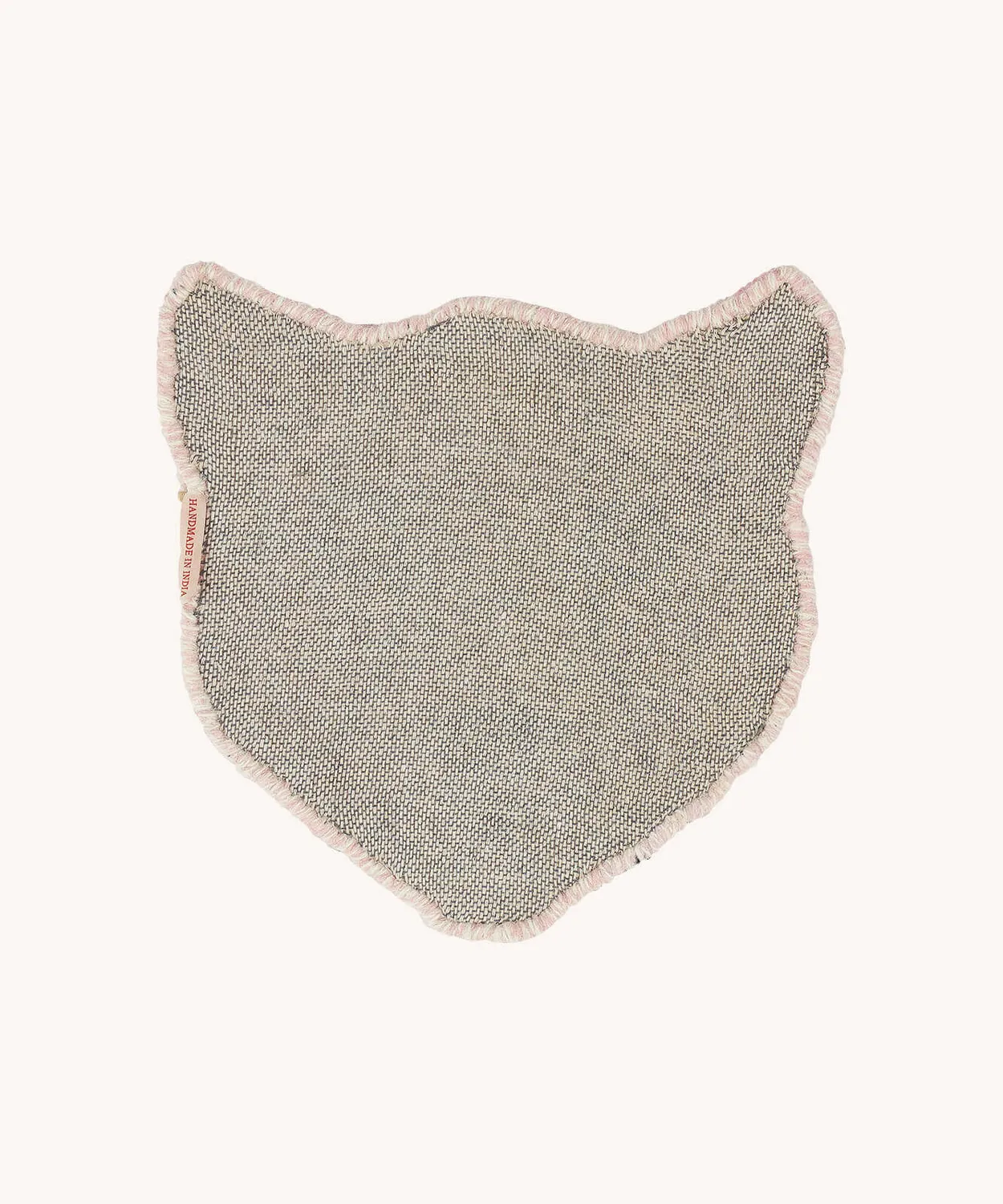 Doing Goods Pinky Leopard Kopf Teppich Wolle rosa