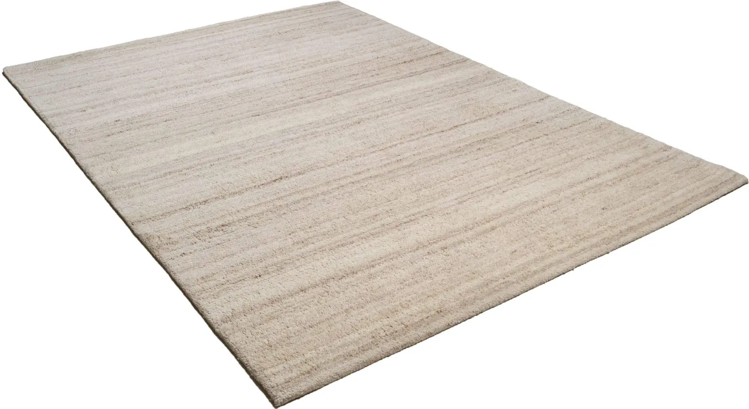 THEKO Royal Berber Wollteppich 90x160 Melange Muster