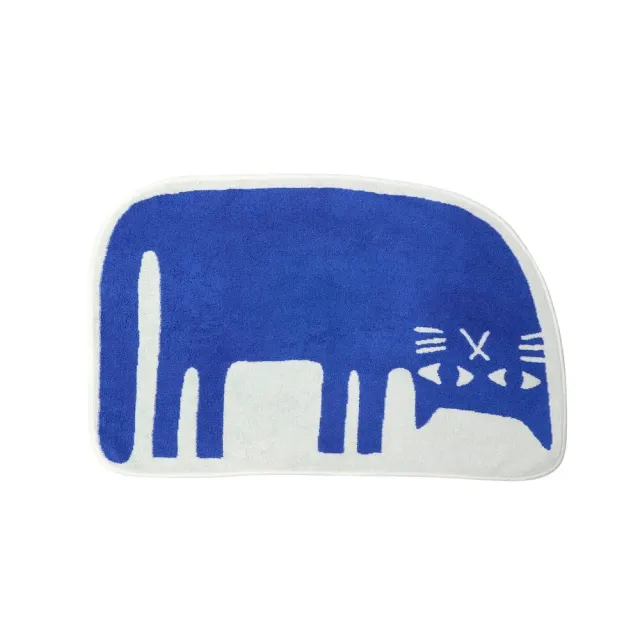 Donna Wilson Lazy Cat Badematte Baumwolle 50x75 cm