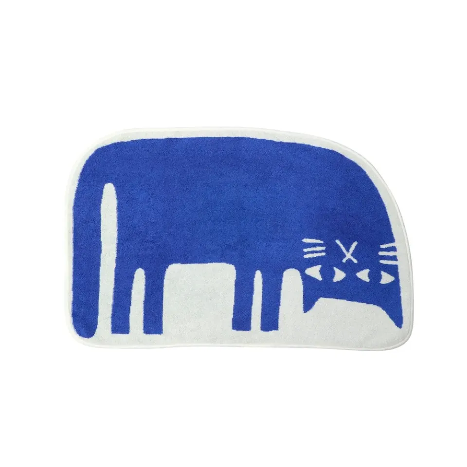 Donna Wilson Lazy Cat Badematte Baumwolle 50x75 cm