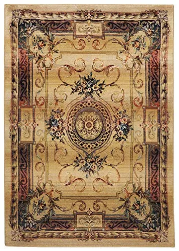 THEKO Gabiro Teppich 300x400 cm Beige Vintage