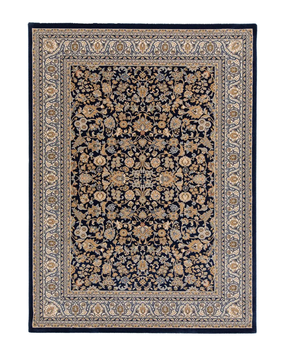 HC Interior Rugs Maya 8746-334 Teppich Dunkelblau Orient-Look