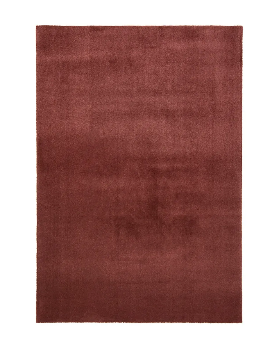 HC Interior Rugs Finesto 71401-010 Teppich Red Unifarben