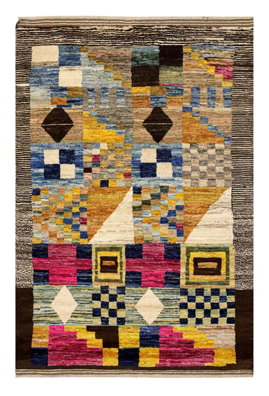 Amini Taimany 8281783 Teppich 185x128 handgeknüpft