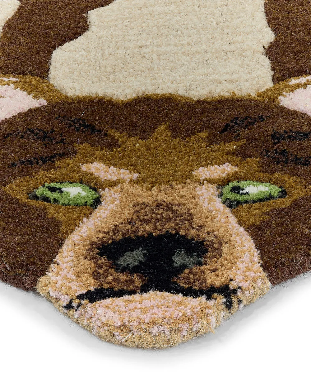 Doing Goods Tapis Amis Quin Ours Large Teppich Wolle