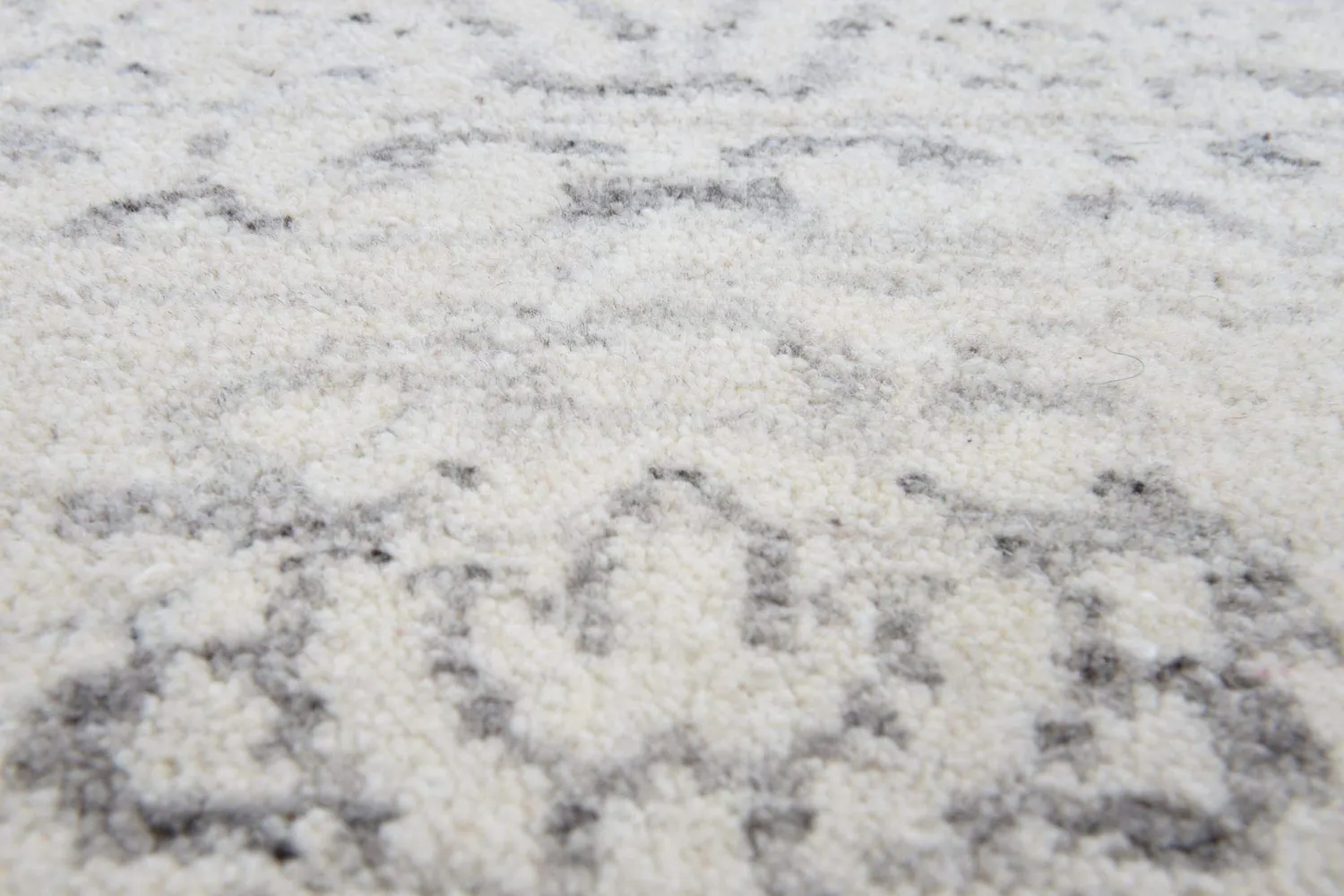 THEKO Versian Teppich 70x140 Natur Schurwolle handgeknüpft