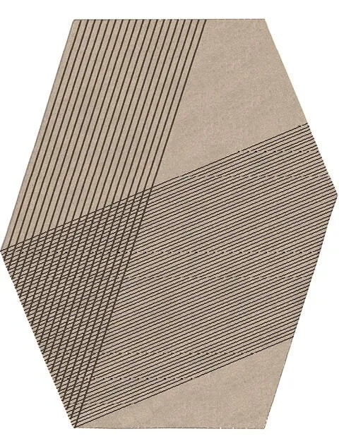 Amini RD Grid Kilim Teppich Black Handwebung